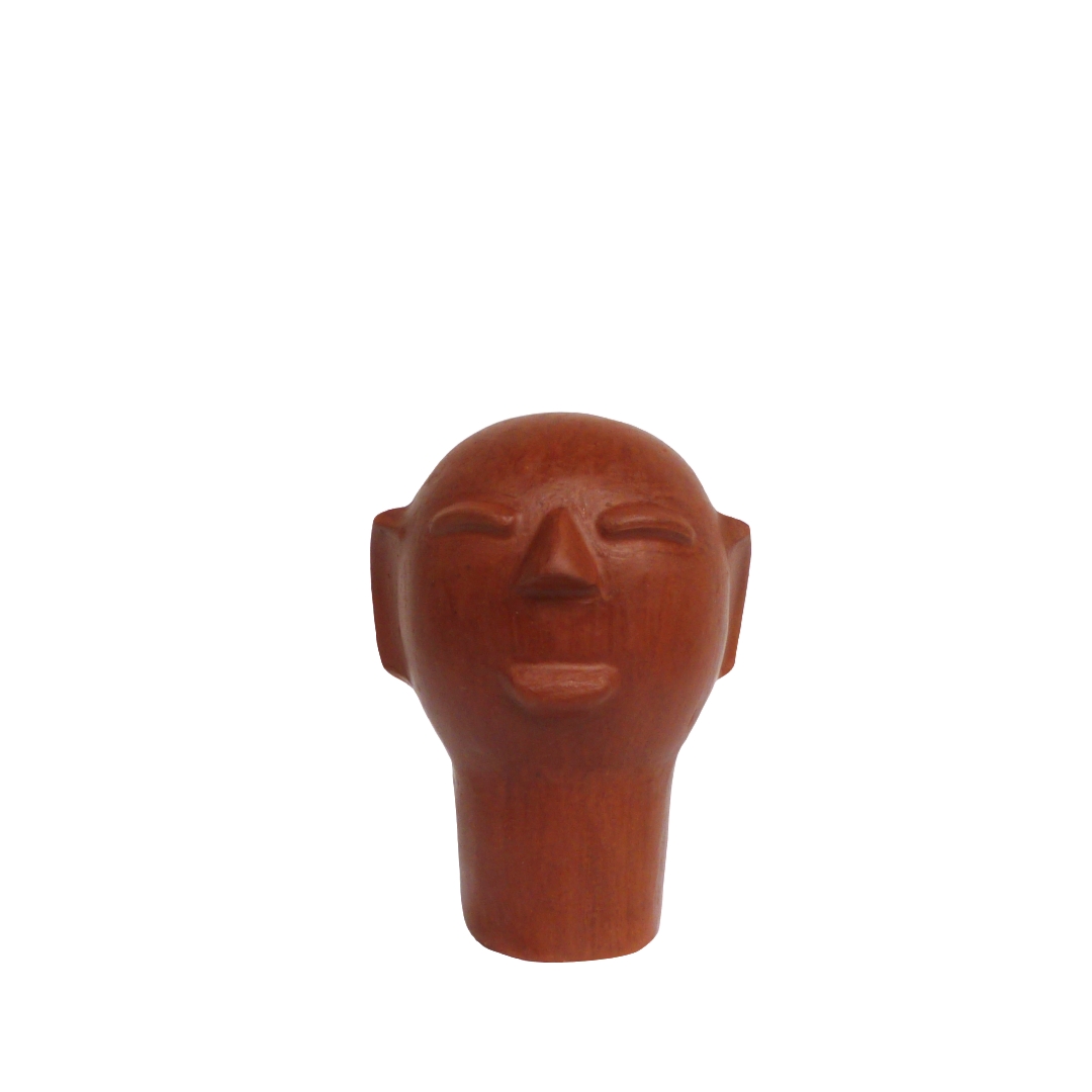 Cida Lima Cabeça de Cerâmica- 17cm