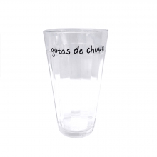 gotas de chuva copo 450 ml